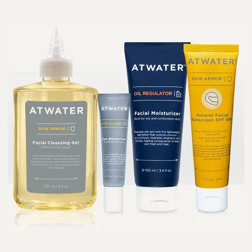 Atwater Oil Regulator oily skin set